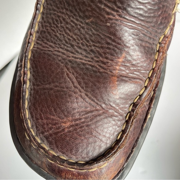 Born M6179 Men's Brown Leather Slip-On Shoes Size 10 - Picture 9 of 14